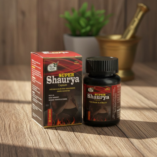 SUPER SHAURYA – Ayurvedic Capsules for Vigour & Vitality